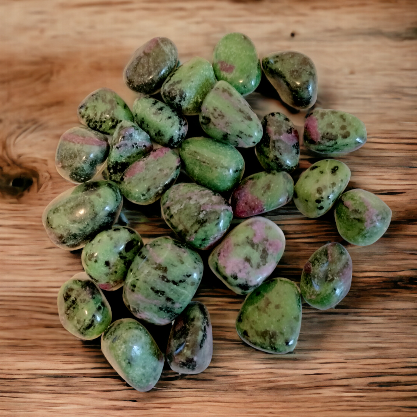 Zoisite e rubino