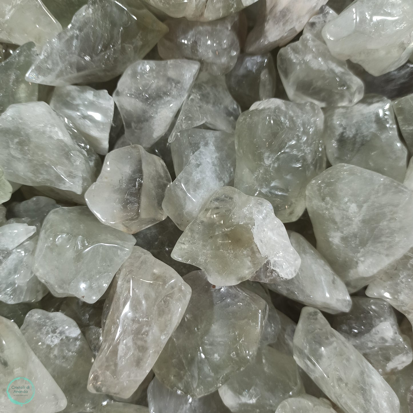 Prasiolite lucidata a mano